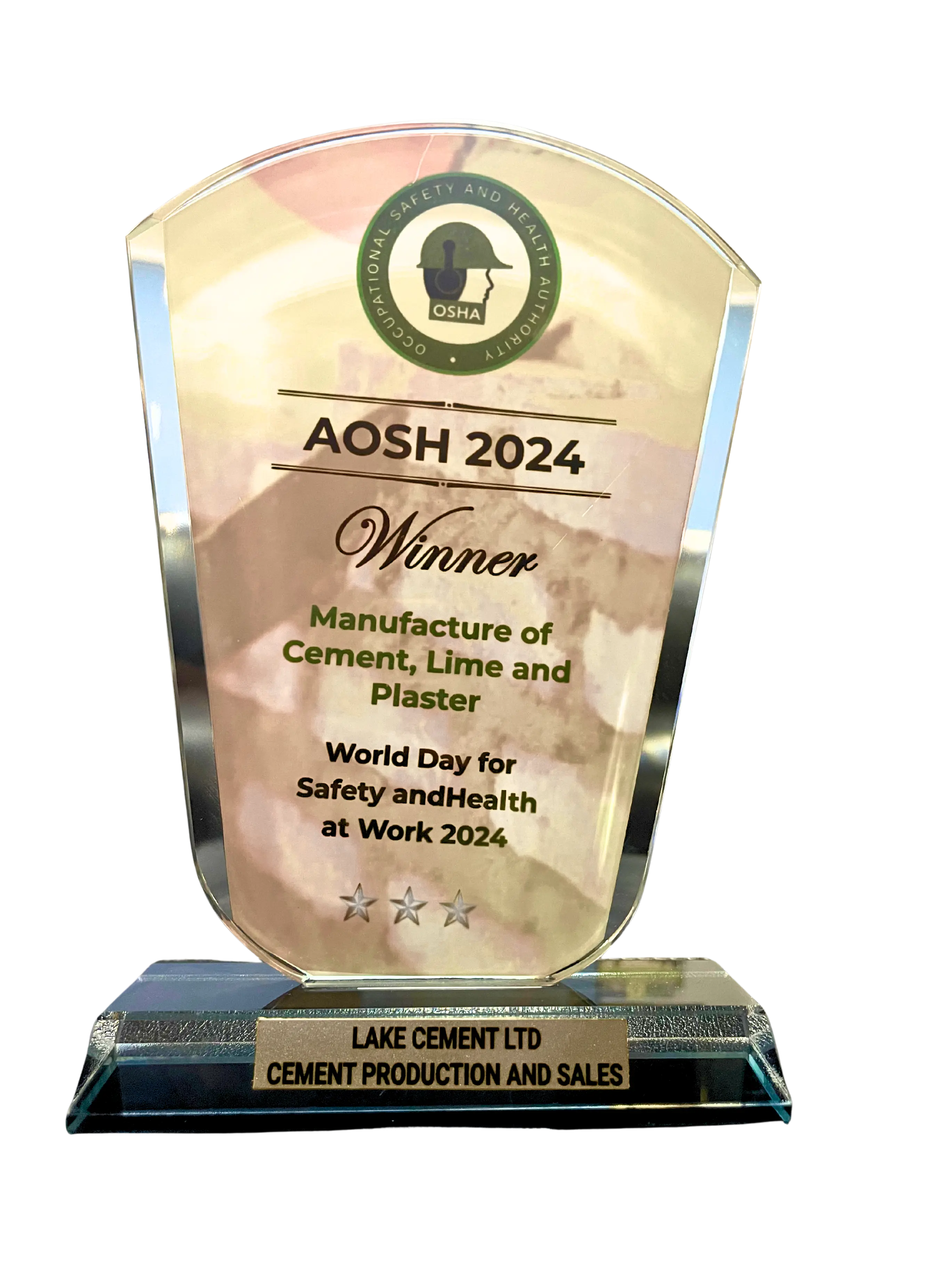 Occupational Safety and Health (AOSH) Award